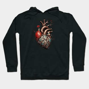 Flower Bomb Heart Hoodie